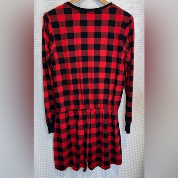 Women’s La Vie en Rose checks pyjamas romper size medium - Picture 12 of 12
